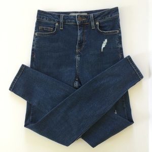 Top Shop Moto Jamie Distressed Jeans